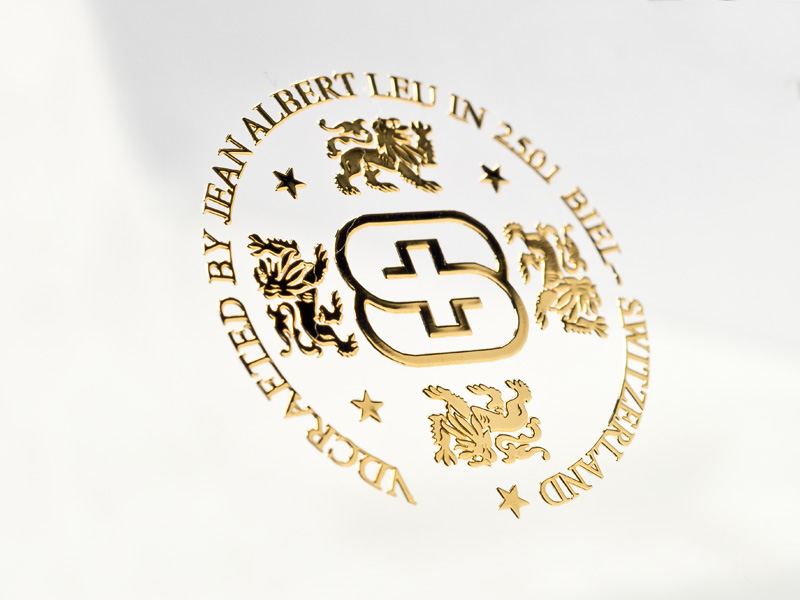 Bossert Logo aus Metall