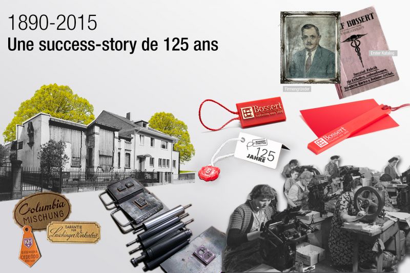 1890-2015 Bossert Etiquettes